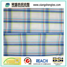 40s*40s Pure Combed Cotton Fabric with Plaid